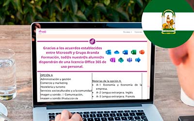 Acceso a <b>Grado Superior en Andalucía Aula Virtual</b>