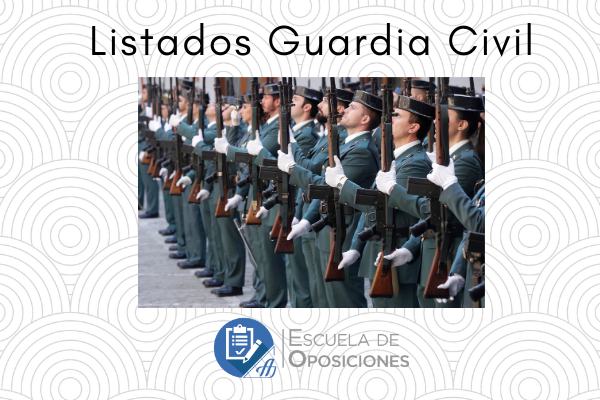Listas Provisionales Guardia Civil